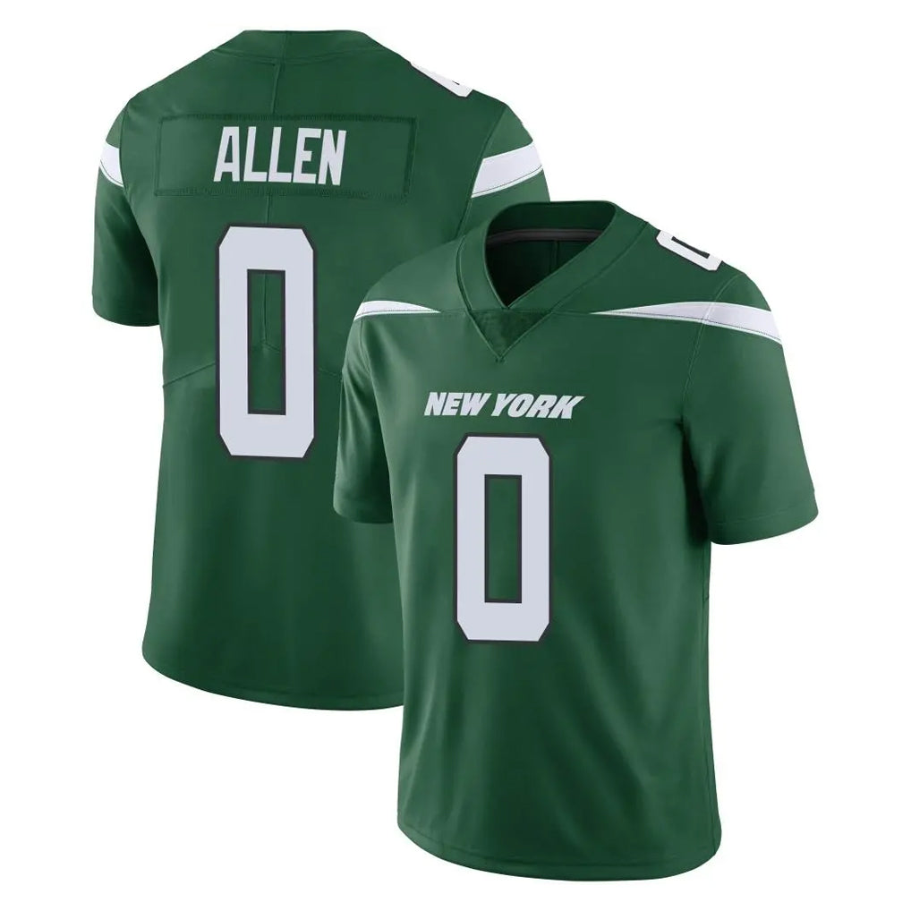 Tuec NY.Jets #0 Braelon Allen Player Green Limited Vapor Home Game Stitched Jerseys