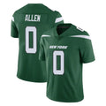 Tuec NY.Jets #0 Braelon Allen Player Green Limited Vapor Home Game Stitched Jerseys