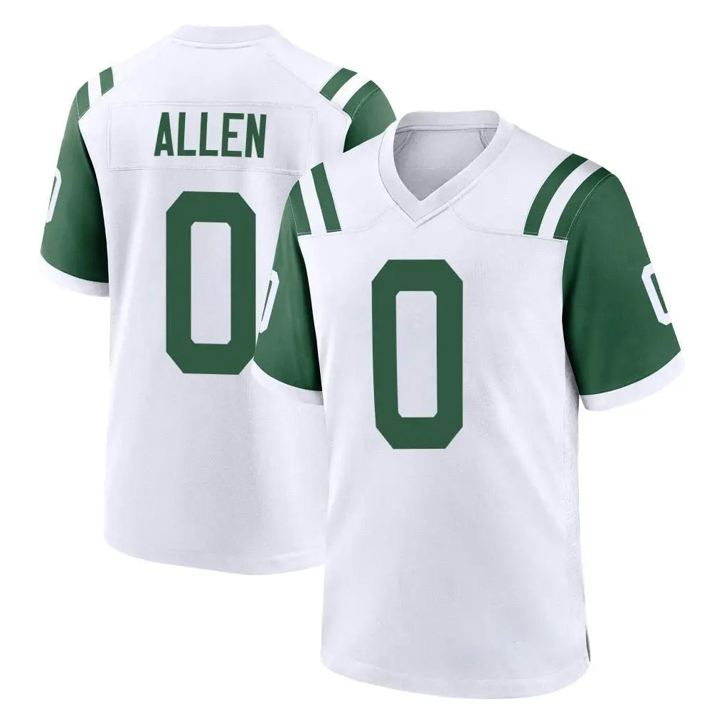 Tuec NY.Jets #0 Braelon Allen Player White Classic Home Game Stitched Jerseys