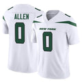 Tuec NY.Jets #0 Braelon Allen Player White Limited Vapor F.U.S.E. Home Game Stitched Jerseys