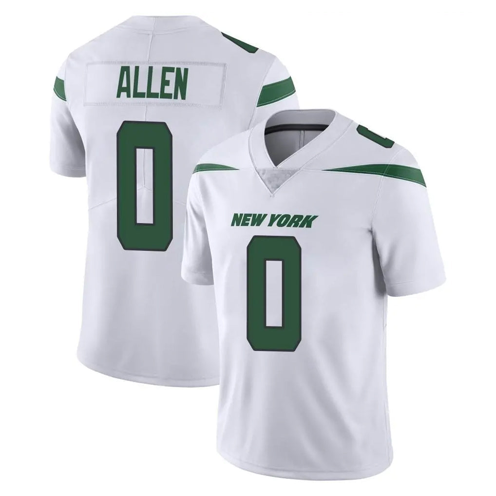 Tuec NY.Jets #0 Braelon Allen Player White Spotlight Limited Vapor Home Game Stitched Jerseys
