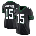 Tuec NY.Jets #15 Adonai Mitchell Player Black Limited Legacy Vapor F.U.S.E. Home Game Stitched Jerseys
