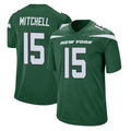 Tuec NY.Jets #15 Adonai Mitchell Player Green Home Game Stitched Jerseys