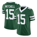 Tuec NY.Jets #15 Adonai Mitchell Player Green Legacy Limited Vapor F.U.S.E. Home Game Stitched Jerseys