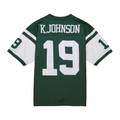 Tuec NY.Jets #19 Keyshawn Johnson Mitchell & Ness Green Legacy Replica Jersey