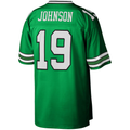 Tuec NY.Jets #19 Keyshawn Johnson Mitchell & Ness Kelly Green Legacy Replica Jersey Stitched Puhic
