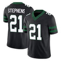Tuec NY.Jets #21 Brandon Stephens Player Black Limited Legacy Vapor F.U.S.E. Home Game Stitched Jerseys