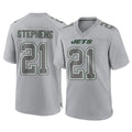 Tuec NY.Jets #21 Brandon Stephens Player Gray Limited Atmosphere Fashion Home Game Stitched Jerseys