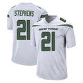 Tuec NY.Jets #21 Brandon Stephens Player White Spotlight Home Game Stitched Jerseys