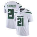 Tuec NY.Jets #21 Brandon Stephens Player White Spotlight Limited Vapor Home Game Stitched Jerseys