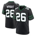 Tuec NY.Jets #26 Nahshon Wright Player Black Legacy Home Game Stitched Jerseys