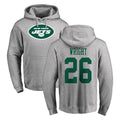 Tuec NY.Jets #26 Nahshon Wright Player Gray LOGO Pullover Hoodies Limited Game Stitched Jerseys