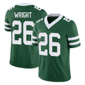 Tuec NY.Jets #26 Nahshon Wright Player Green Legacy Limited Vapor F.U.S.E. Home Game Stitched Jerseys