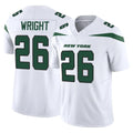 Tuec NY.Jets #26 Nahshon Wright Player White Limited Vapor F.U.S.E. Home Game Stitched Jerseys