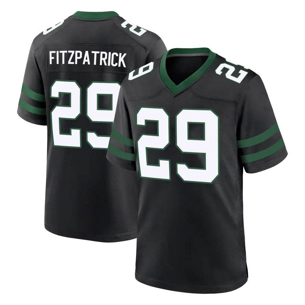 Tuec NY.Jets #29 Minkah Fitzpatrick Player Black Legacy Home Game Stitched Jerseys