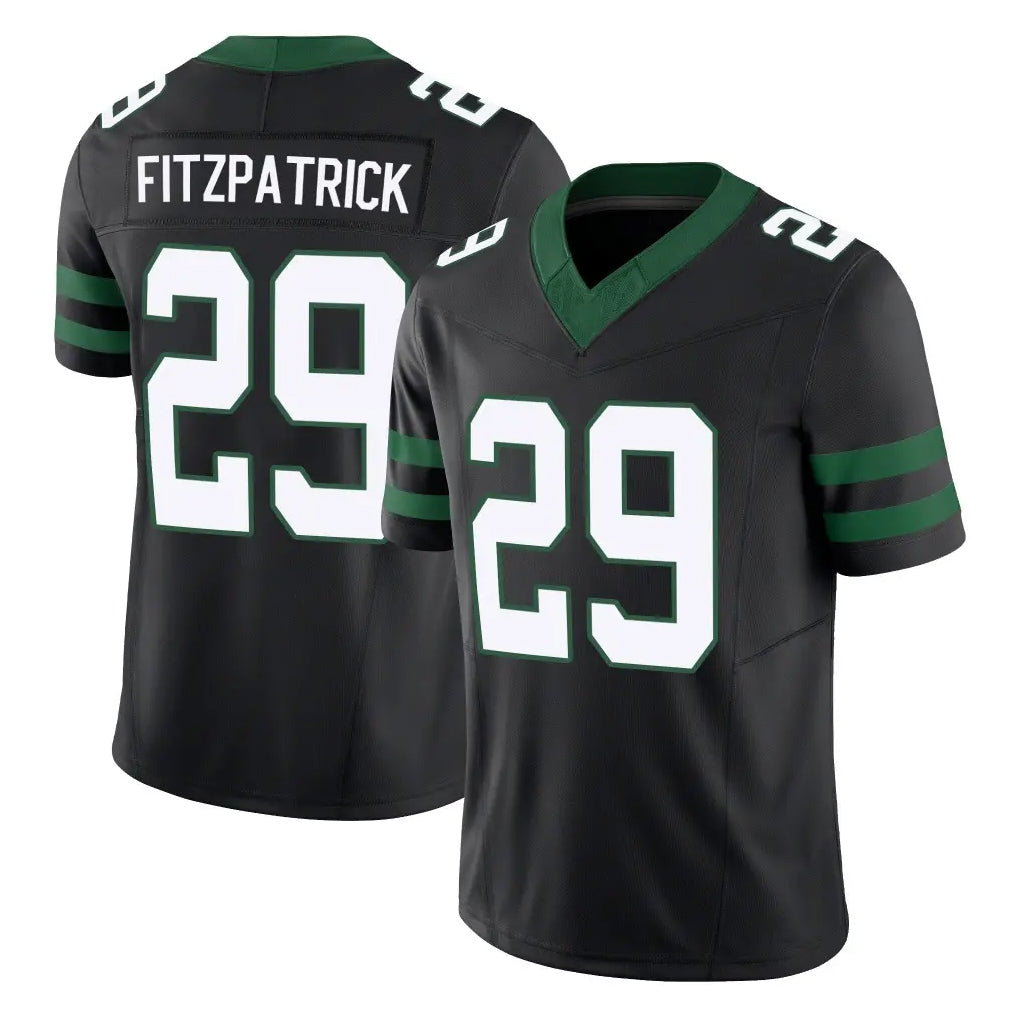 Tuec NY.Jets #29 Minkah Fitzpatrick Player Black Limited Legacy Vapor F.U.S.E. Home Game Stitched Jerseys