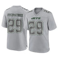 Tuec NY.Jets #29 Minkah Fitzpatrick Player Gray Limited Atmosphere Fashion Home Game Stitched Jerseys