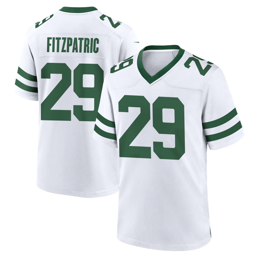 Tuec NY.Jets #29 Minkah Fitzpatrick Player White Legacy Home Game Stitched Jerseys