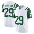 Tuec NY.Jets #29 Minkah Fitzpatrick Player White Limited Classic Vapor F.U.S.E. Home Game Stitched Jerseys