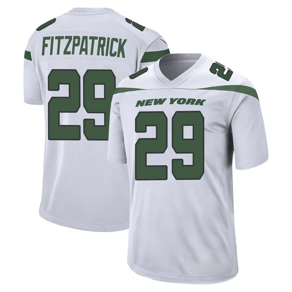 Tuec NY.Jets #29 Minkah Fitzpatrick Player White Spotlight Home Game Stitched Jerseys