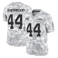 Tuec NY.Jets #44 Jamien Sherwood Player Arctic Camo Salute to Service Limited Game Stitched Jerseys