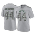 Tuec NY.Jets #44 Jamien Sherwood Player Gray Limited Atmosphere Fashion Home Game Stitched Jerseys