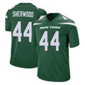 Tuec NY.Jets #44 Jamien Sherwood Player Green Home Game Stitched Jerseys