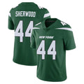 Tuec NY.Jets #44 Jamien Sherwood Player Green Limited Vapor Home Game Stitched Jerseys