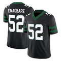 Tuec NY.Jets #52 Kingsley Enagbare Player Black Limited Legacy Vapor F.U.S.E. Home Game Stitched Jerseys