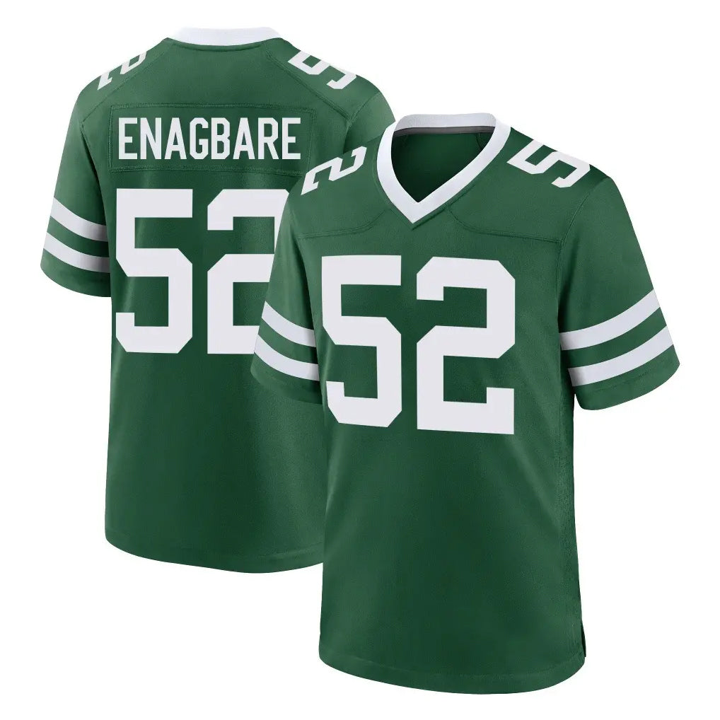 Tuec NY.Jets #52 Kingsley Enagbare Player Green Legacy Home Game Stitched Jerseys