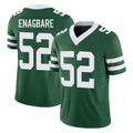 Tuec NY.Jets #52 Kingsley Enagbare Player Green Legacy Limited Vapor F.U.S.E. Home Game Stitched Jerseys