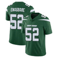 Tuec NY.Jets #52 Kingsley Enagbare Player Green Limited Vapor Home Game Stitched Jerseys
