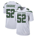 Tuec NY.Jets #52 Kingsley Enagbare Player White Spotlight Home Game Stitched Jerseys