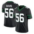 Tuec NY.Jets #56 Demario Davis Player Black Limited Legacy Vapor F.U.S.E. Home Game Stitched Jerseys