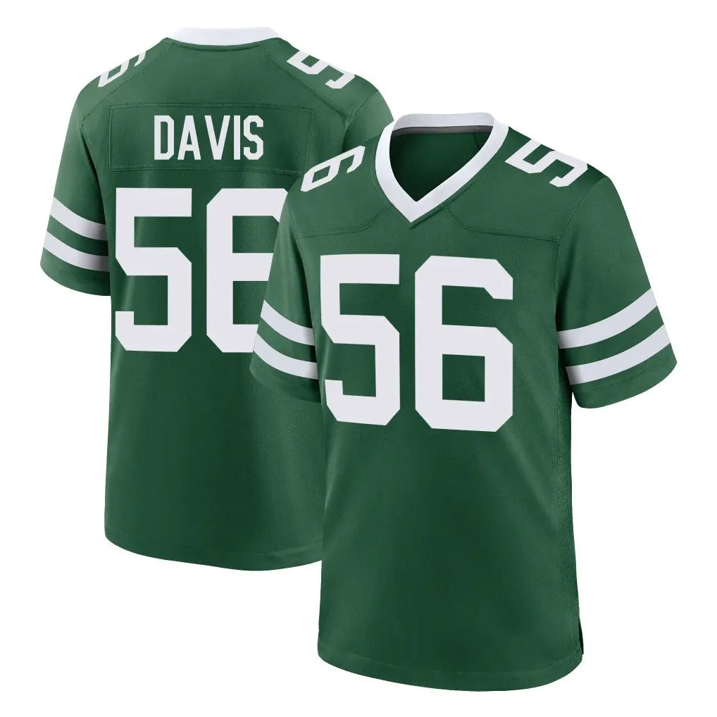 Tuec NY.Jets #56 Demario Davis Player Green Legacy Home Game Stitched Jerseys