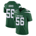 Tuec NY.Jets #56 Demario Davis Player Green Limited Vapor Home Game Stitched Jerseys