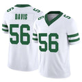 Tuec NY.Jets #56 Demario Davis Player White Legacy Limited Vapor F.U.S.E. Home Game Stitched Jerseys