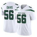 Tuec NY.Jets #56 Demario Davis Player White Limited Vapor F.U.S.E. Home Game Stitched Jerseys