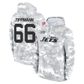 Tuec NY.Jets #66 Joe Tippmann Player Arctic Camo Salute to Service Pullover Hoodies Limited Game Stitched Jerseys