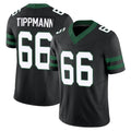 Tuec NY.Jets #66 Joe Tippmann Player Black Limited Legacy Vapor F.U.S.E. Home Game Stitched Jerseys