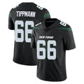 Tuec NY.Jets #66 Joe Tippmann Player Stealth Black Limited Vapor Home Game Stitched Jerseys