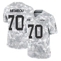 Tuec NY.Jets #70 Armand Membou Player Arctic Camo Salute to Service Limited Game Stitched Jerseys