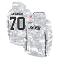 Tuec NY.Jets #70 Armand Membou Player Arctic Camo Salute to Service Pullover Hoodies Limited Game Stitched Jerseys