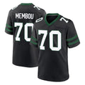 Tuec NY.Jets #70 Armand Membou Player Black Legacy Home Game Stitched Jerseys