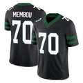 Tuec NY.Jets #70 Armand Membou Player Black Limited Legacy Vapor F.U.S.E. Home Game Stitched Jerseys