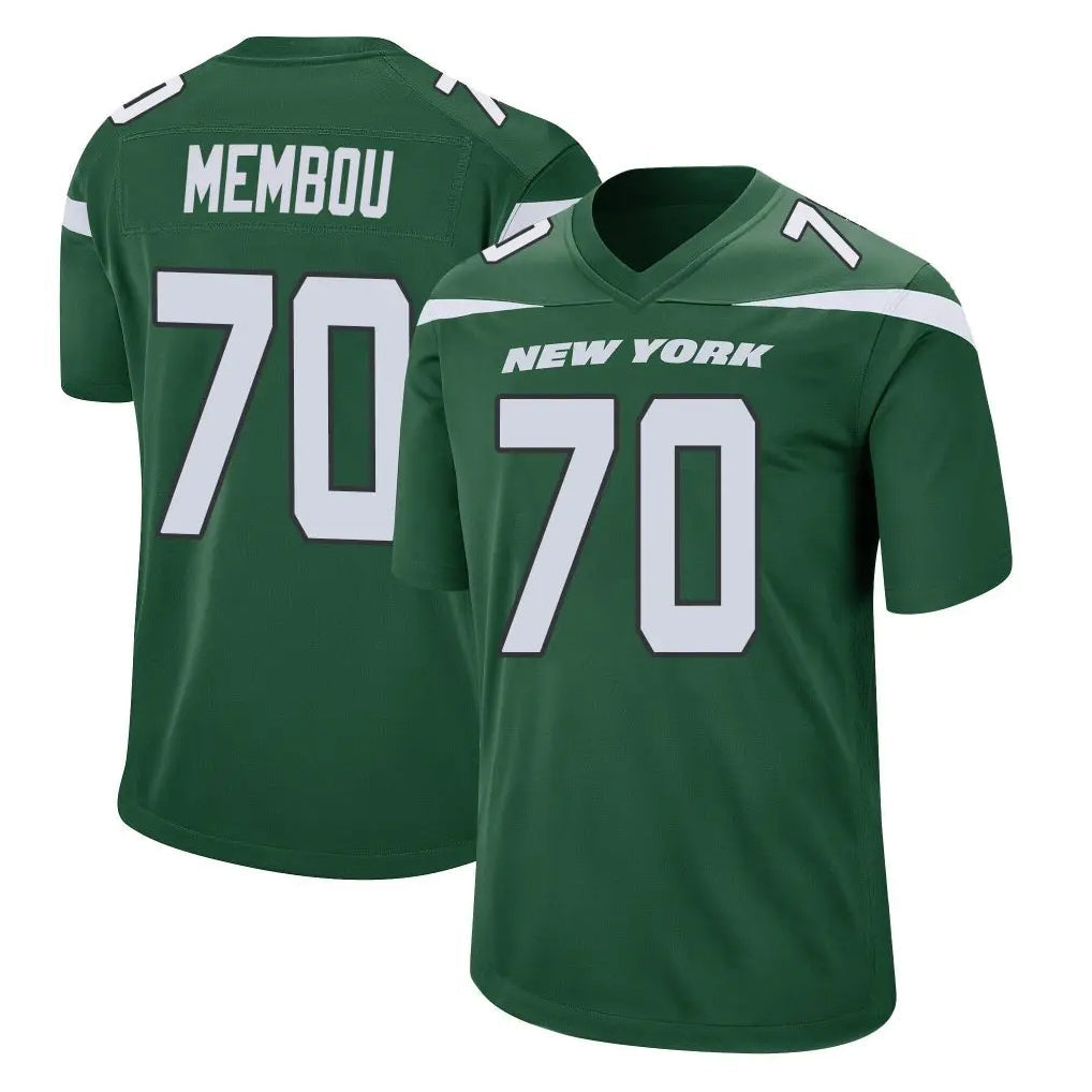 Tuec NY.Jets #70 Armand Membou Player Green Home Game Stitched Jerseys