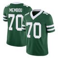 Tuec NY.Jets #70 Armand Membou Player Green Legacy Limited Vapor F.U.S.E. Home Game Stitched Jerseys