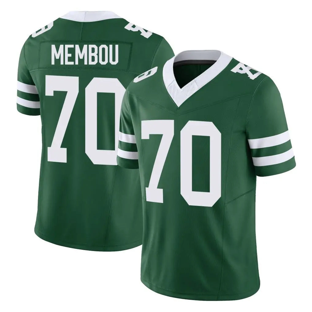 Tuec NY.Jets #70 Armand Membou Player Green Legacy Limited Vapor F.U.S.E. Home Game Stitched Jerseys