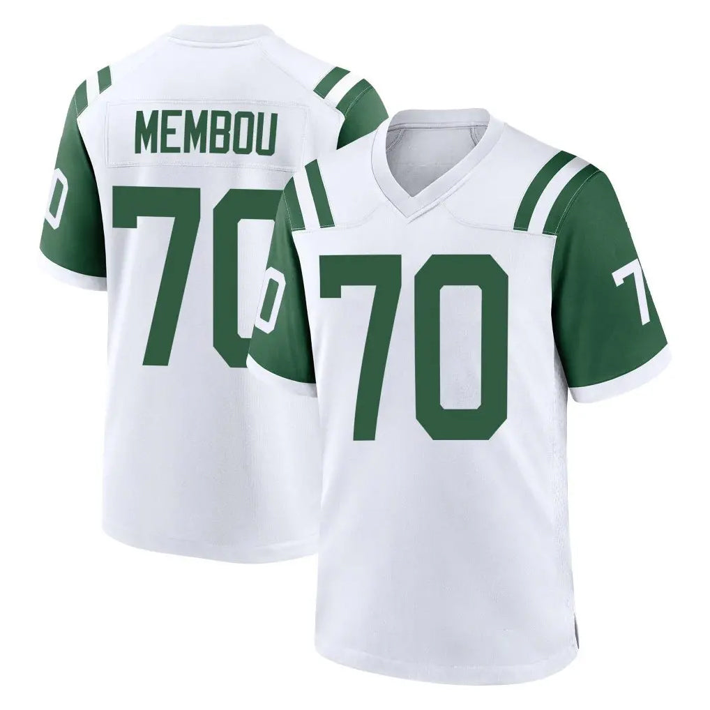 Tuec NY.Jets #70 Armand Membou Player White Classic Home Game Stitched Jerseys