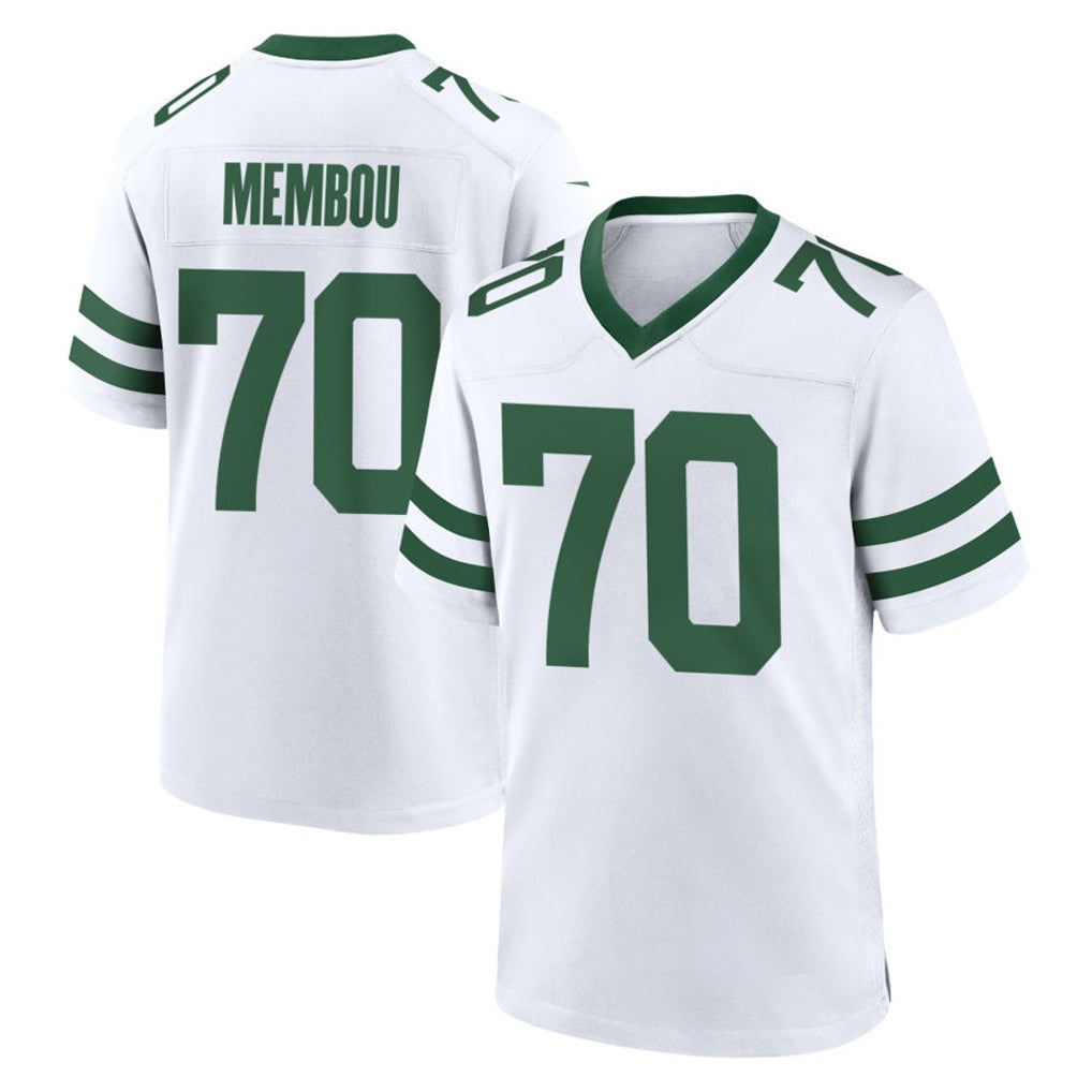 Tuec NY.Jets #70 Armand Membou Player White Legacy Home Game Stitched Jerseys